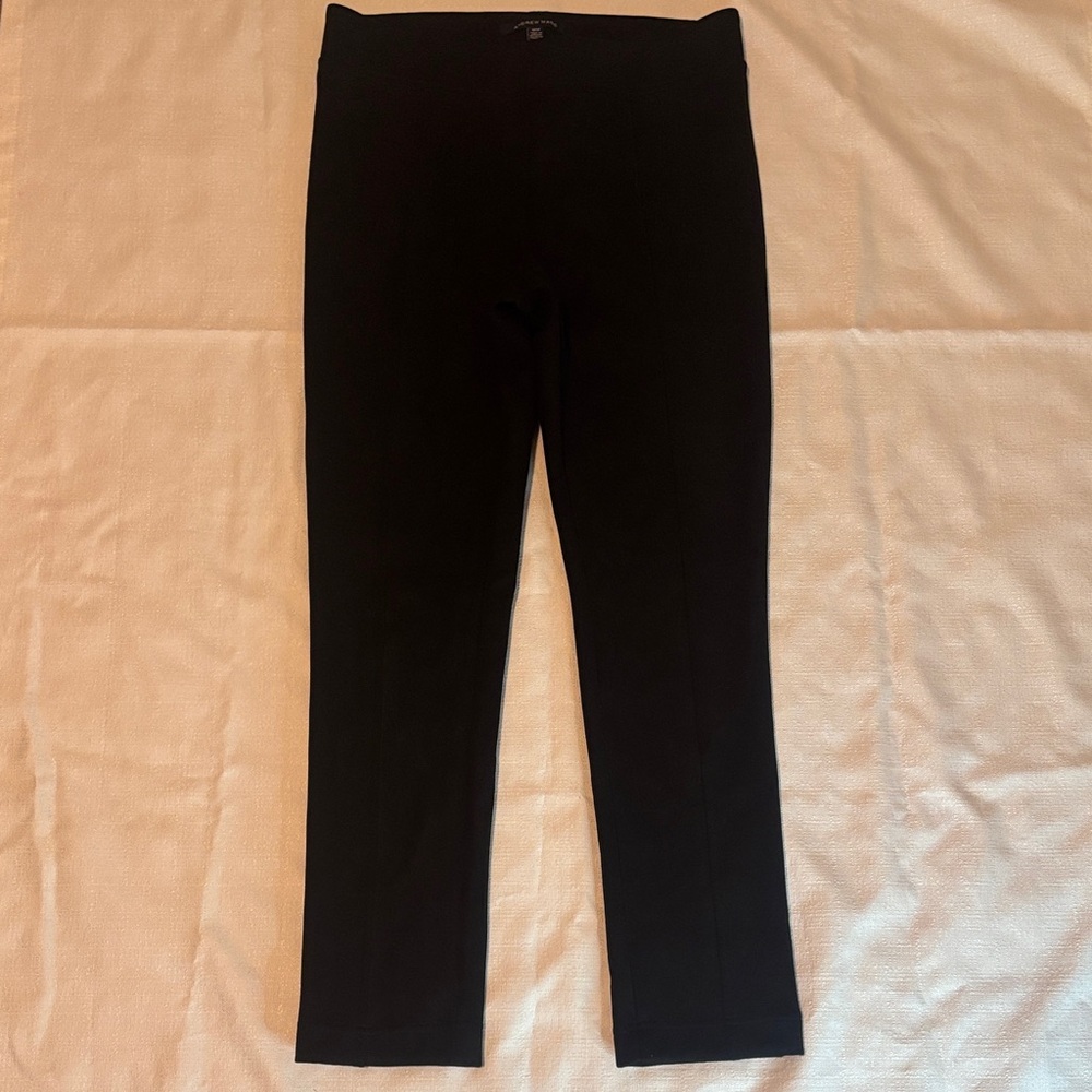 Andrew Marc Black Apparel Faux Suede Leggings